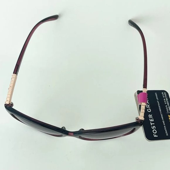 SG00755 Maxblock Sunglasses For Women Cat Eye 100% UVA-UVB Protect, Maroon SR12 - Picture 5 of 5